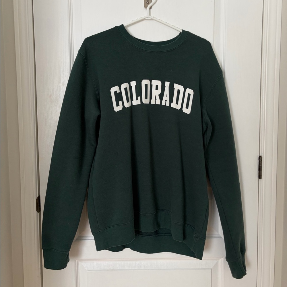 Pacifica Classic Green Sweatshirt
